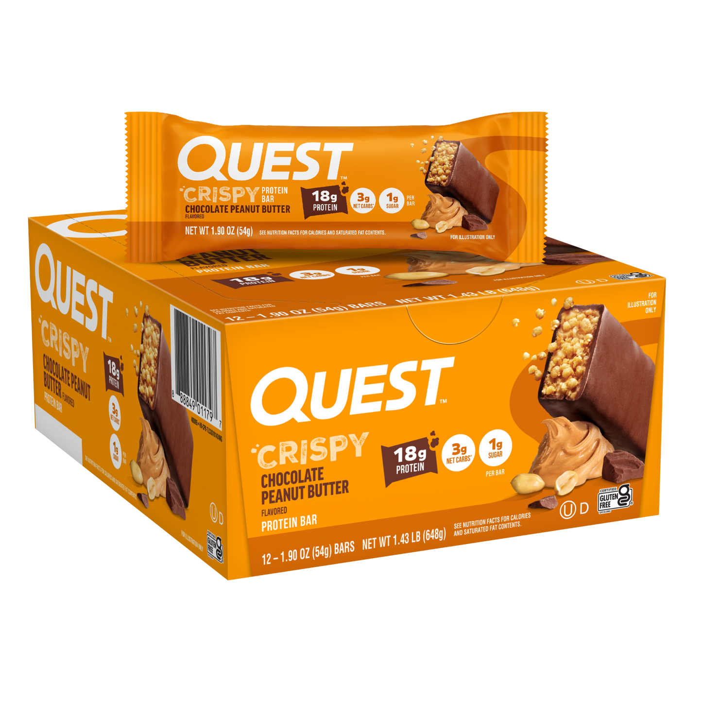 chocolate-peanut-butter-crispy-hero-protein-bars-s9 400095_QN_USA_Pkg_Crispy_ProteinBar_CPB_12ctCarton_3D_Composite_Force.png